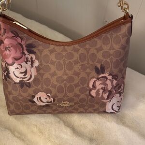 Coach Laurel Floral Shoulder Bag NWT